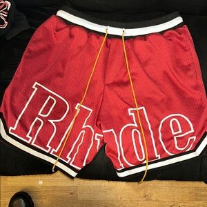 Rhude Men's Red Shorts